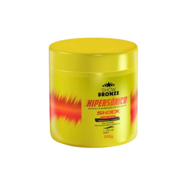 Hipersônico shock - ativador de bronzeado 500g - Imagem 2
