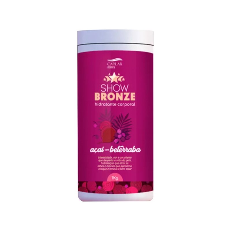 Creme Hidratante de Açaí com Beterraba 1Kg