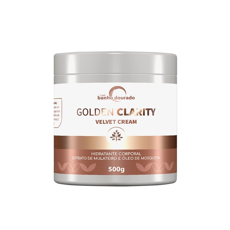 Hidratante Corporal Golden Clarity Velvet Cream 500g