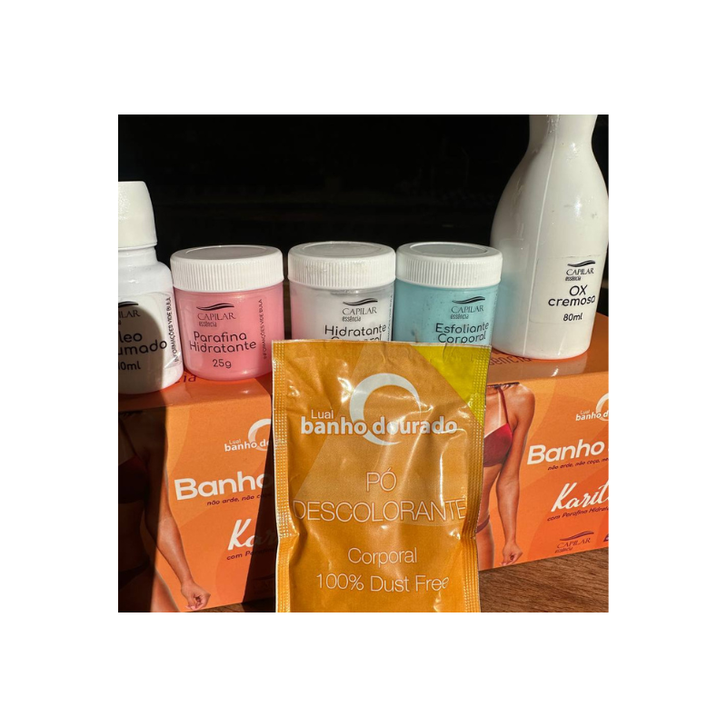 Kit Banho De Lua Karité 7 Produtos Show Bronze - Imagem 3