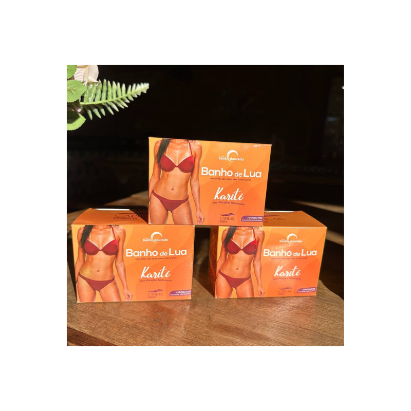 Kit Banho De Lua Karité 7 Produtos Show Bronze - Imagem 5