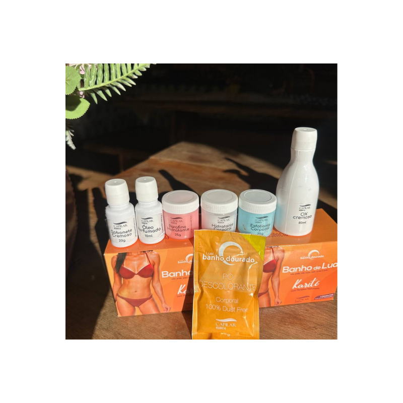 Kit Banho De Lua Karité 7 Produtos Show Bronze - Imagem 6